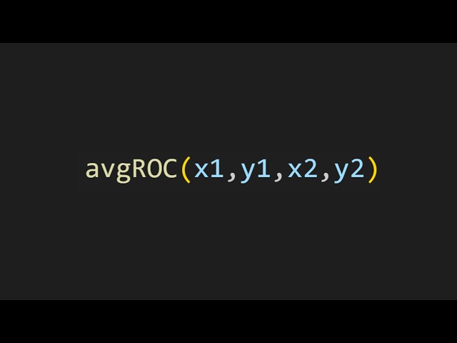 Finding the average rate of change in js