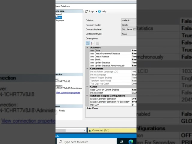 Database Creation in 30 sec 🔥| DBA Basic.