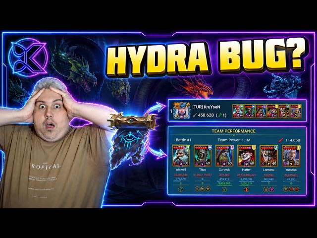 INSANE DAMAGES ON HYDRA - IS IT A BUG? | RAID: Shadow Legends