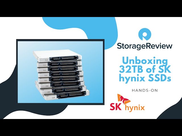 Unboxing 32TB of SK hynix SSDs (16TB NVMe 16TB SATA) for Work in a Dell EMC PowerEdge R640