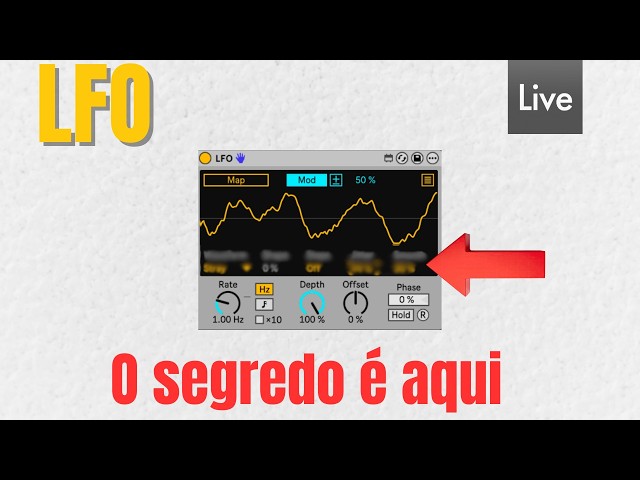 Como usar o LFO do ableton live 12 (TUTORIAL)