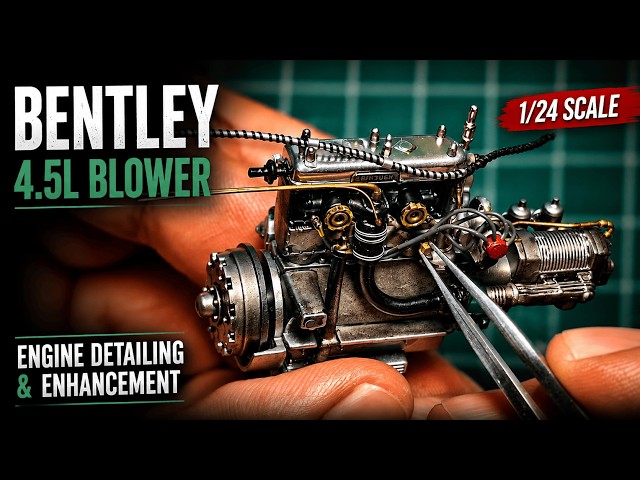 Bentley 4,5L Blower Heller 1/24 Part-3