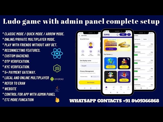 Build a Ludo Game App in Android Studio | Multiplayer + Earn Money App (2026)