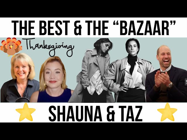 Happy THANKSGIVING! ROYAL Re-Cap & BIZARRE Meghan? #according2taz #vintagereadshow #royalfamilynews 