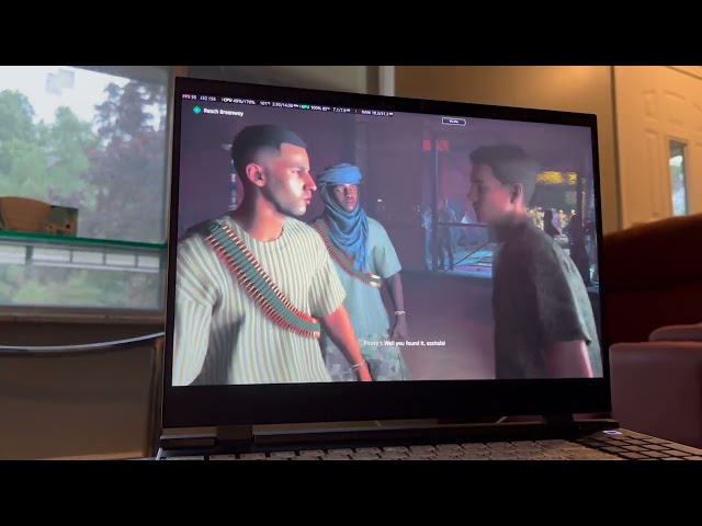 007 First Light on Framework Laptop 16 7700s GPU