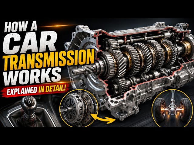 How a Car Transmission Works | Manual & Automatic Transmission Explaine