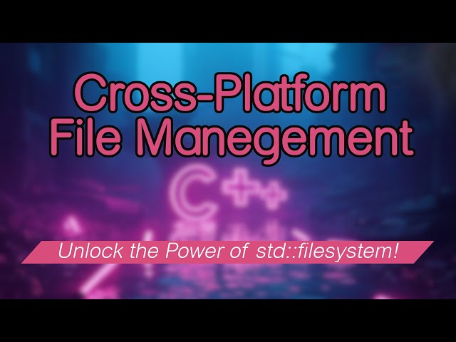 C++ is not as scary as you think!