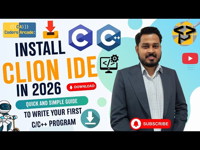 🚀 How to Install CLion IDE for C & C++ on Windows (2026) | Complete Beginner Guide 💻