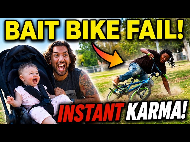Bait Bike Prank Goes WRONG! Bike Stolen!