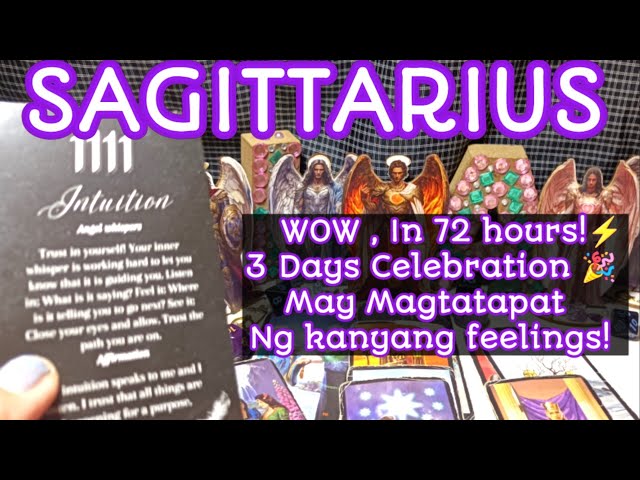 ✨ SAGITTARIUS: CLAIM YOUR 3 OF CUPS CELEBRATION & MAGIC LOVE MANIFESTATION! ✨