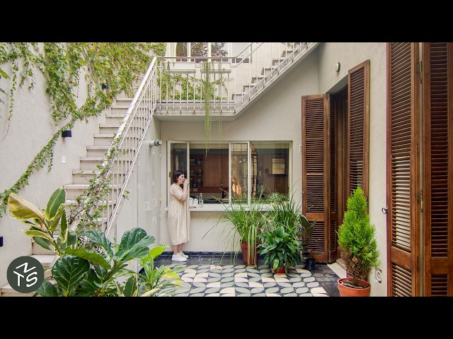 Small Heritage Home Restored for Family Living, Buenos Aires 56sqm/603sqft