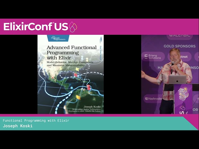 Lightning Talk: Joseph Koski - Functional Program with Elixir | ElixirConf US 2025