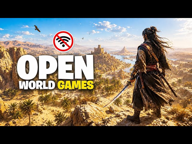 Top 15 Best Offline Open World Games for Android/ iOS 2026 | High Graphics Open World 