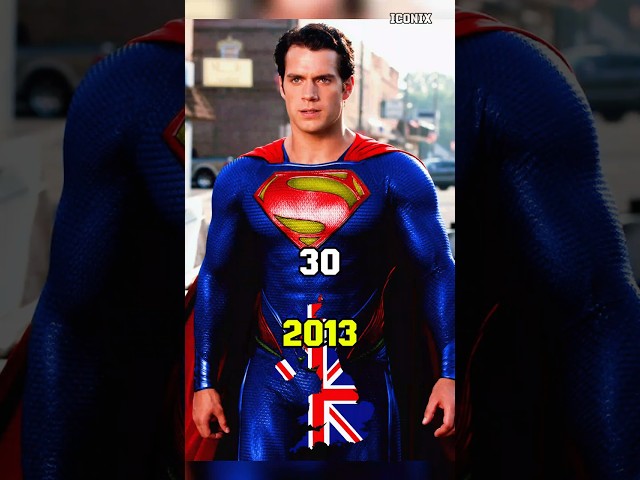 Henry Cavill Age Evolution (1983–2026) 🦸‍♂️🔥 #shorts