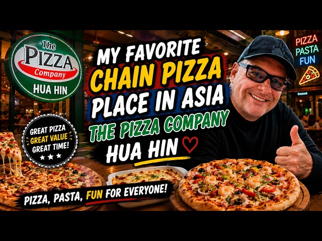 My Favorite Chain Pizza Place In Asia The Pizza Company Hua Hin