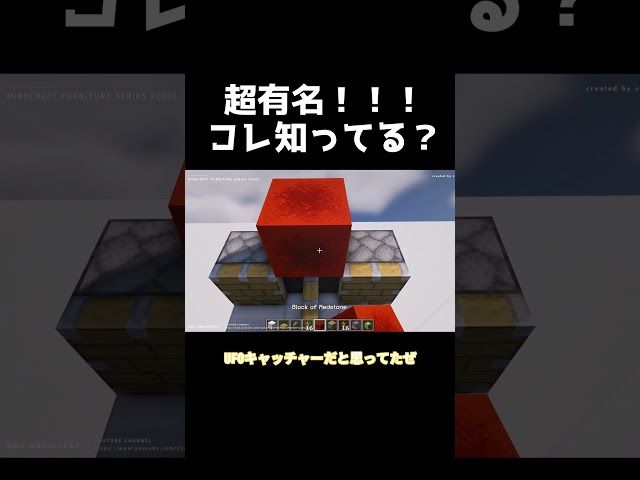 [Minecraft] Super famous! Do you know what this is? #shorts #Minecraft