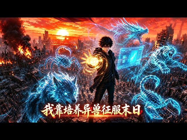 废土弃子绝境重生，绑定最强培育系统，一路杀穿兽潮危机，开启全新末日霸主之路！#动漫 #末世 #系统