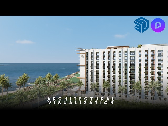 Hotel Lavender || Exterior and Interior Walkthrough Video || D5 Render