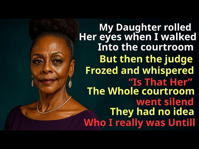 The judge froze in court when he saw me – no one knew who I really was until...