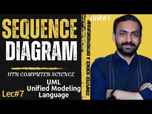 Sequence Diagram | UML (Unified Modeling Language) | 11TH Computer - Unit 1 - Lec-7