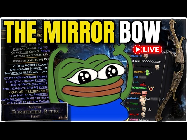 CRAFTING THE #1 BOW IN THE LEAGUE 0.5.5 - Path of Exile 2