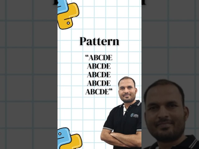 Charchter Pattern Explain In 3 Minutes By Zafar Khan Sir