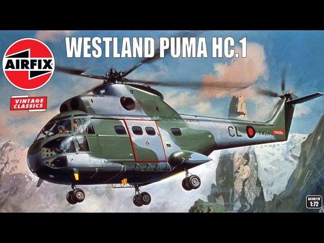 Puma de Airfix a escala 1/72 (montaje completo)