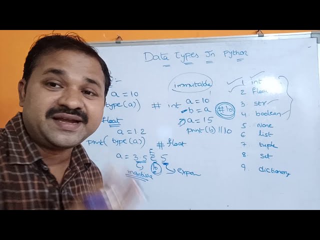 Data Types In Python Programming