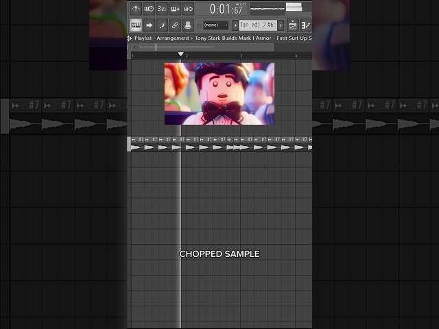 making ironman hammer sound into beat 😭🙏 #flstudio #musicproducer #producer #fyp #short #beatmaker