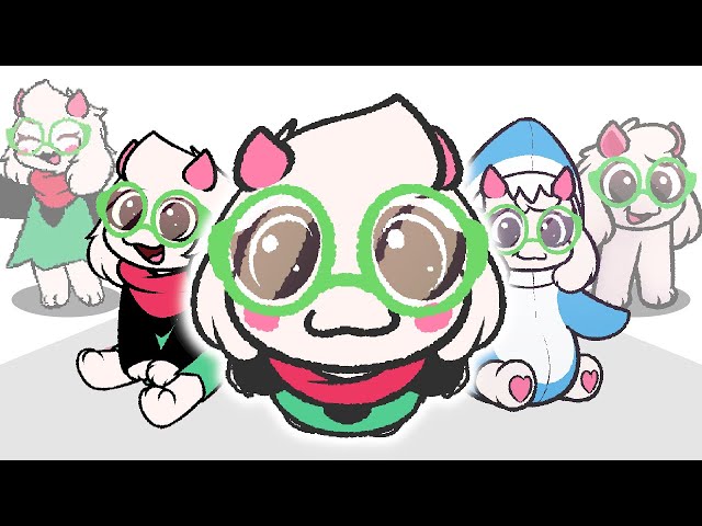 These CUTE Ralsei Deltarune Images with Castle Town Funk Music