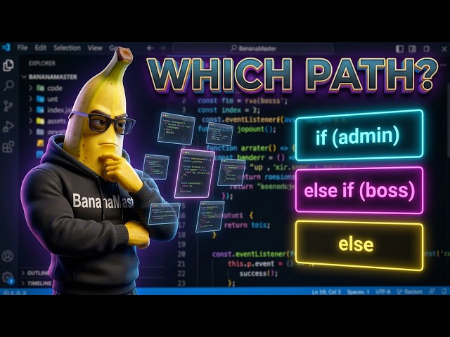 15 - if, else, and else if operators in JavaScript | JS lessons