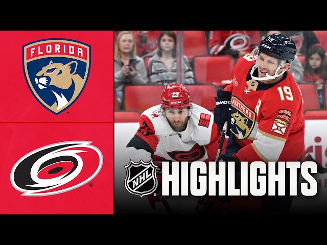 Panthers vs. Hurricanes | NHL Preseason Highlights | Sep 22, 2026