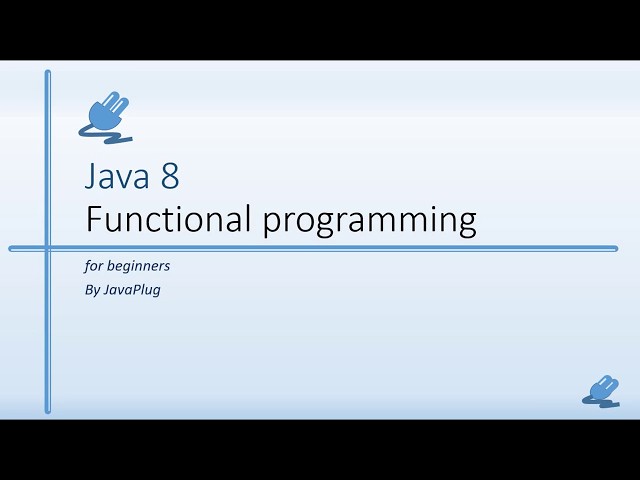 Java8 Part1 Intro