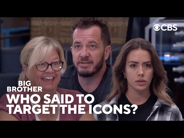 Who Said to Target the Icons? 🗣️🤬 | Big Brother | CBS