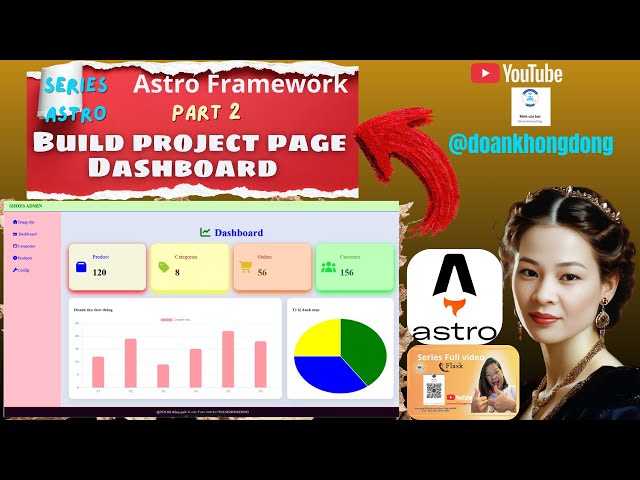 🔥Part 2 Build Project & Dashboard Page Bằng Astro Framework