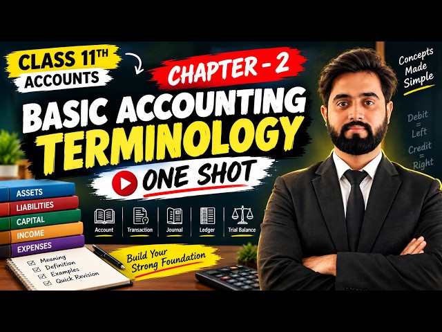 Accounts By- Abhinav Mishra Sir ll for 11th , B.Com and CMA #commerce #india