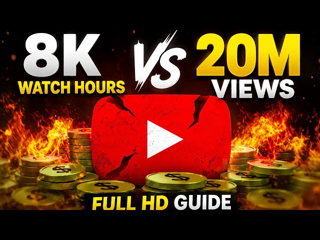 How to Complete 20M Shorts Views and 8000 Watch Hours Easily - Full Strategy