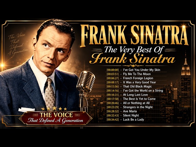 Frank Sinatra - Full Album Playlist  2026 || Best Jazz Singer Of All Time