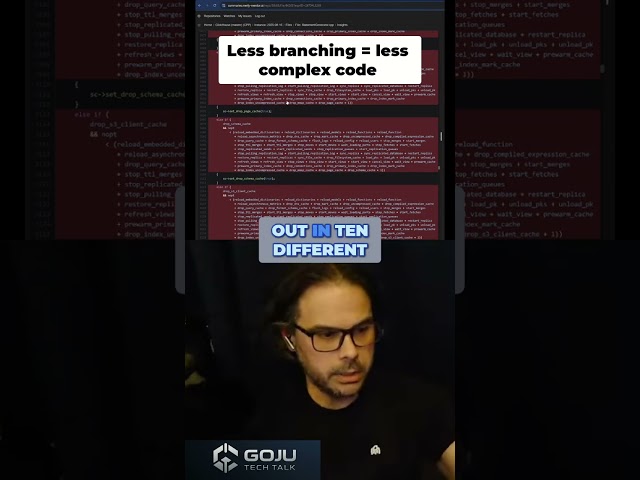 Less Branching = Less Complexity! #shorts