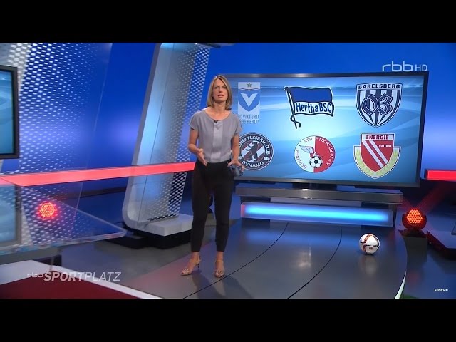 Jessy Wellmer | rbb Sportplatz | 05/22/2016