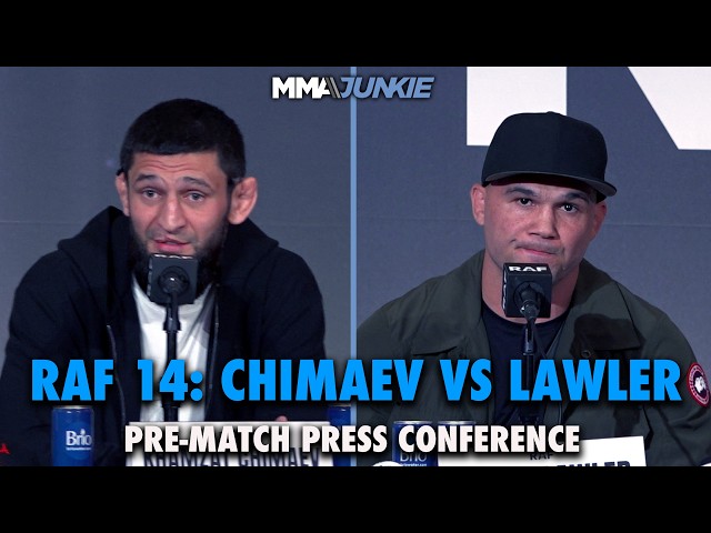 Khamzat Chimaev vs Robbie Lawler RAF 14 FULL PRE-MATCH PRESS CONFERENCE