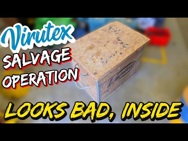 This Virutex Door mortising machine arrived in pieces. Let's fix it and rebuild it.