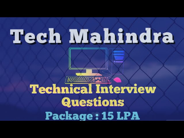 Tech Mahindra Java 8 Interview Questions