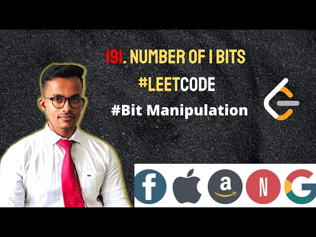 191. Number of 1 Bits    #leetcode #dailychallange #codechef #codeforces #hackerrank #coding #code