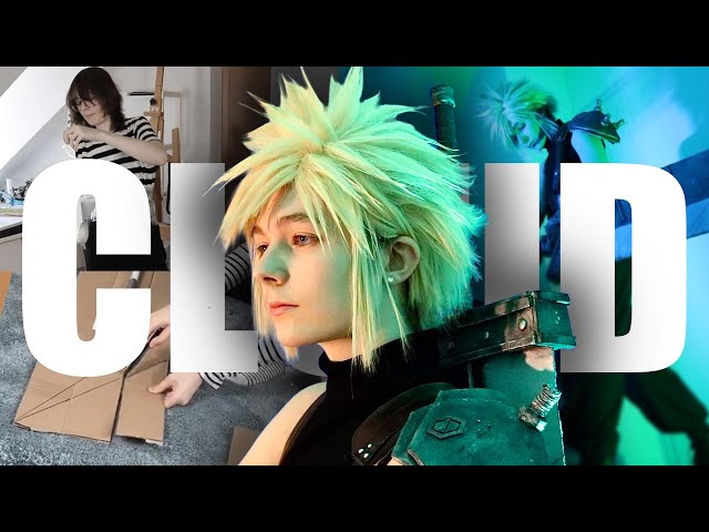 I built a BIG SWORD + an entire cosplay [Cloud Strife]