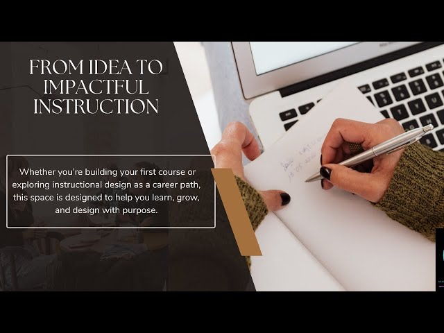 DAY 1: FROM IDEA TO IMPACTFUL INSTRUCTION