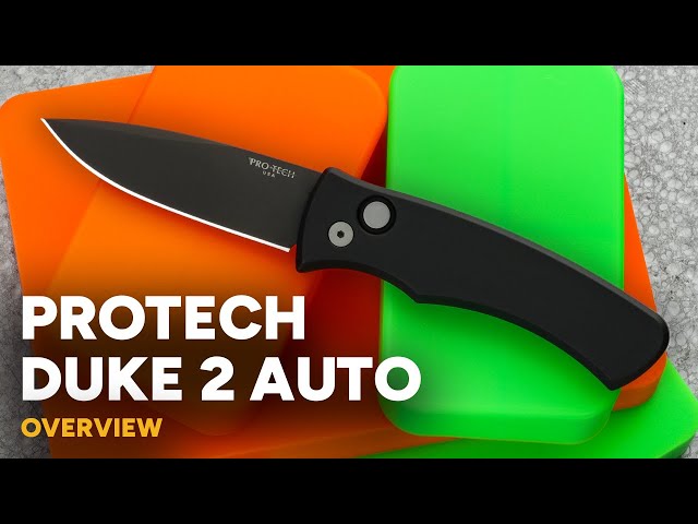 Protech Duke 2 - MagnaCut EDC Automatic Pocket Knife - Overview