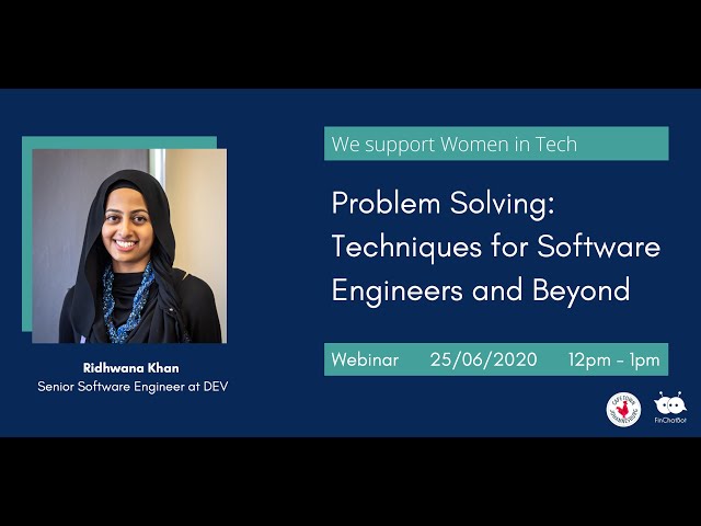 Problem Solving: Techniques for Software Engineers and Beyond
