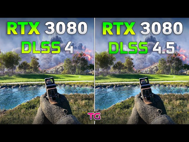 DLSS 4 vs DLSS 4.5 on RTX 3080 - Performance Comparison in 10 Games