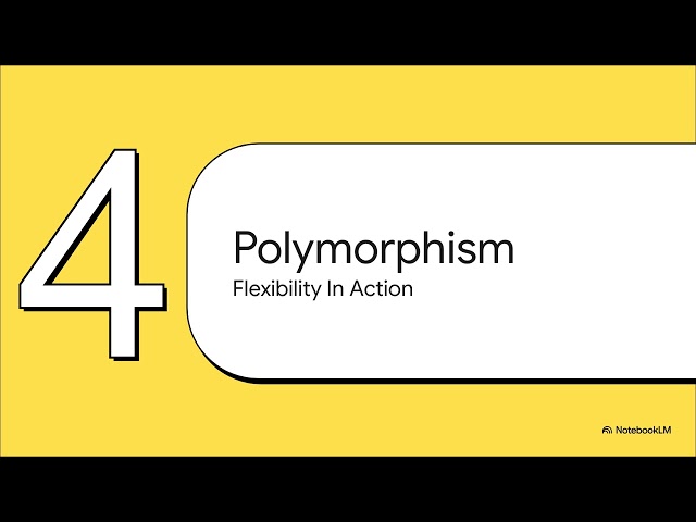 #Java #OOP #JavaProgramming  #Encapsulation #Inheritance #Polymorphism #Abstraction